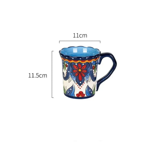 Bohemian Blossoms Kaffeetasse | Karnz