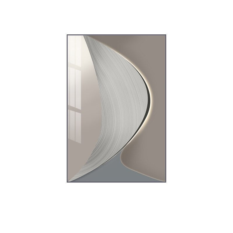 Abstrakte industrielle graue beige Wandkunst Fine Art Leinwanddrucke Bilder für städtische Wohnräume Wohnzimmer Home Office Kunstdekoration | Karnz