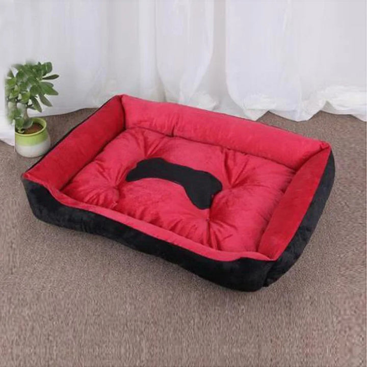 Modernes und gemütliches Leinen-Hundebett Karnz