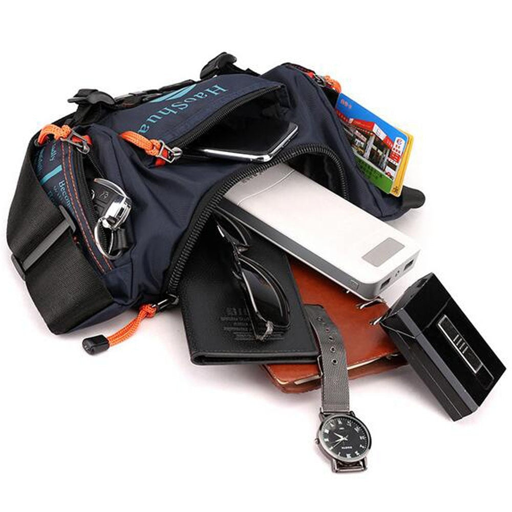 Karnz | Wasserdichte Oxford-Stil Stash-Taschenbauchtasche