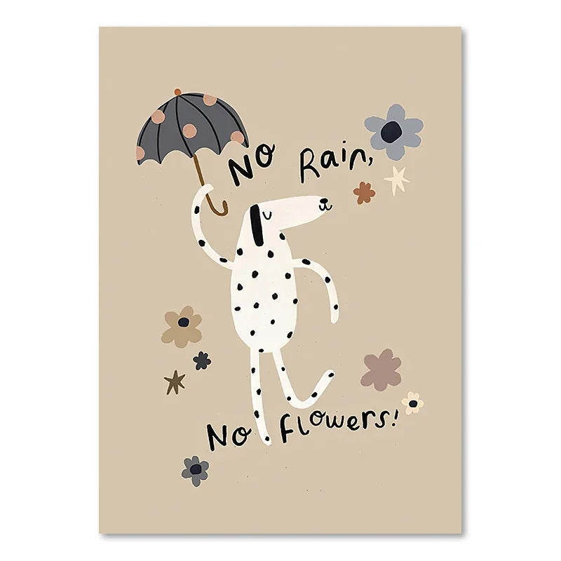 Niedliche Baby Tiere Kinderzimmer Wandkunst Illustrationen Fine Art Leinwanddrucke Gänse Maus Löwe Eisbär Poster Bilder für das Kinderzimmer Wanddekoration | Karnz