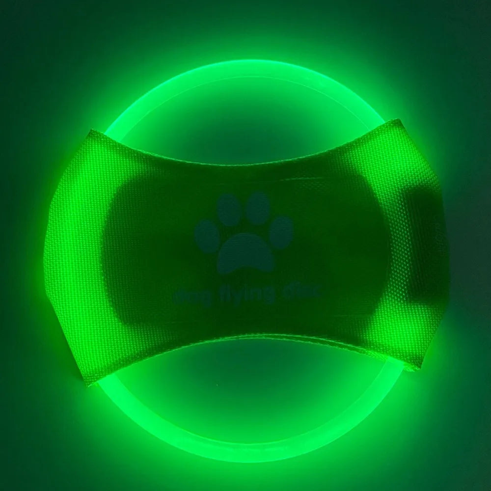 LED Frisbee für Hunde wiederaufladbar und wasserdicht Karnz