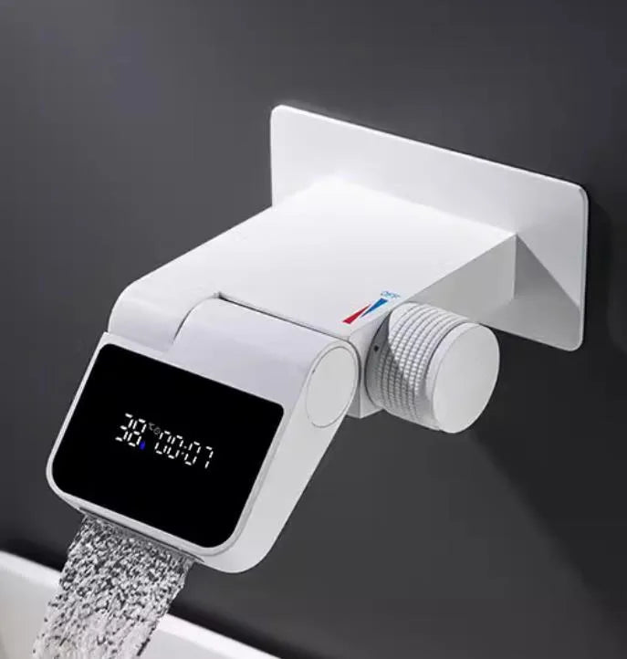 Karnz | Moderner verstellbarer Flow berührungsloser LED-Temperaturwasserhahn