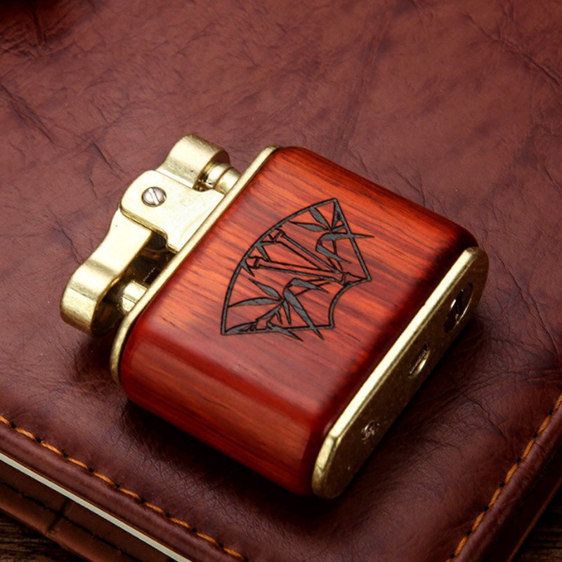 Holz Vintage Funken Petroleum Feuerzeug | Karnz