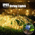 Karnz | LumiSolar Lichterkette Außenbereich | 7–32 m | Solar betrieben & wasserdicht | 8 Lichtmodi | Weihnachten, Garten & Party