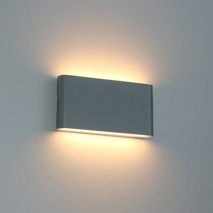 Wetterfeste LED Wandleuchte, Robuste Dekorative Wandlampe für Innen- und Außenbereich | Karnz