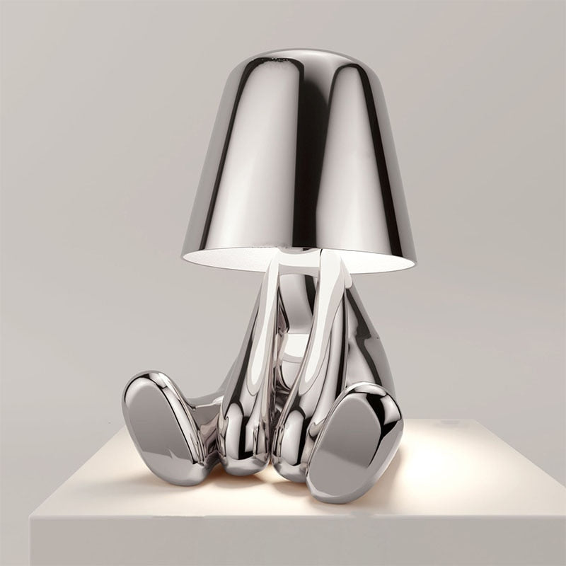Moderne Tischlampe GloedHeld – Warmes LED-Licht für Wohnzimmer & Schlafzimmer | Stilvoll & Funktional | Karnz