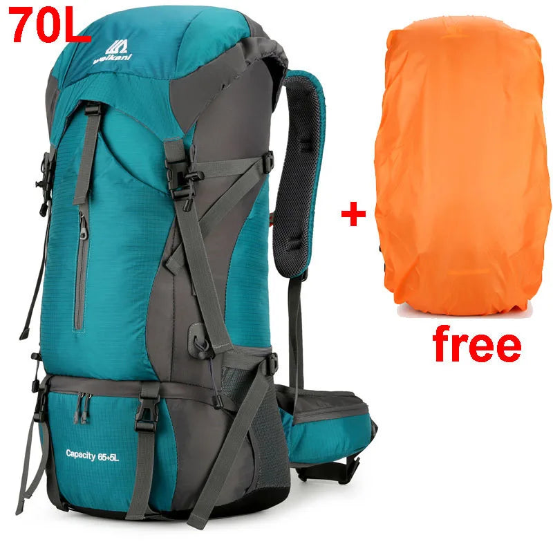 Alpivento 70L Trekkingrucksack mit Regenhülle | Karnz