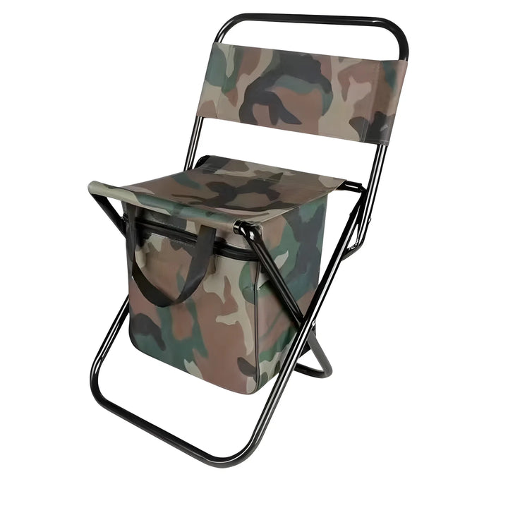 Eingebaute Kühltasche Tragbare Faltbare Outdoor-Hocker | Karnz