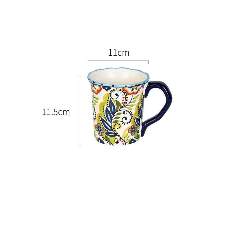Bohemian Blossoms Kaffeetasse | Karnz