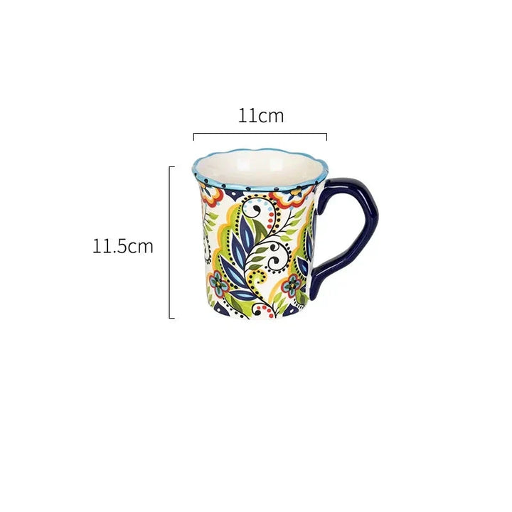Bohemian Blossoms Kaffeetasse | Karnz