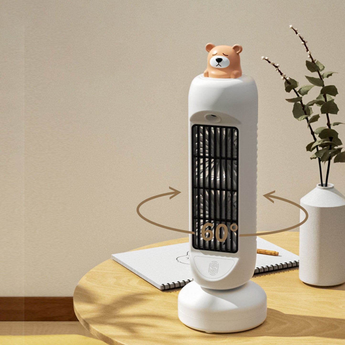 Mini Bear Air Cooler Humidifier Fan | Karnz