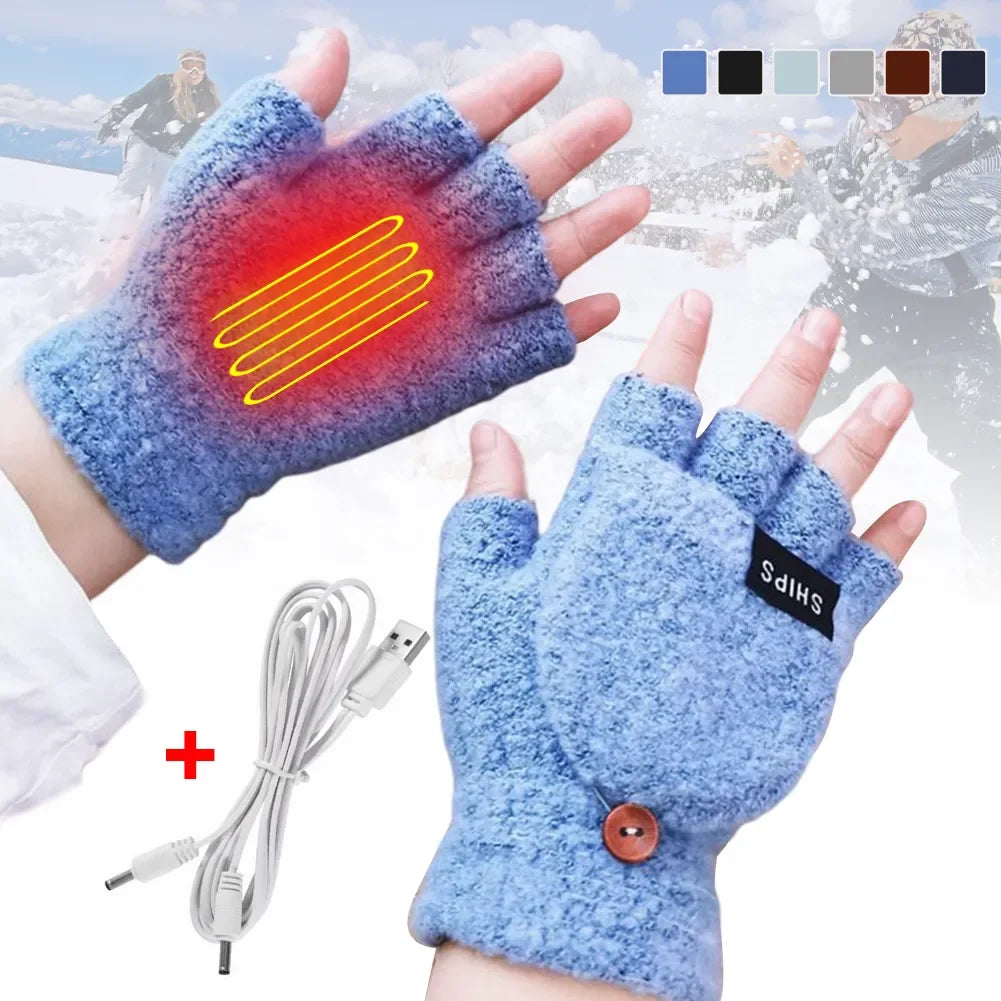 USB wiederaufladbare warme Wellenheizdehandschuhe