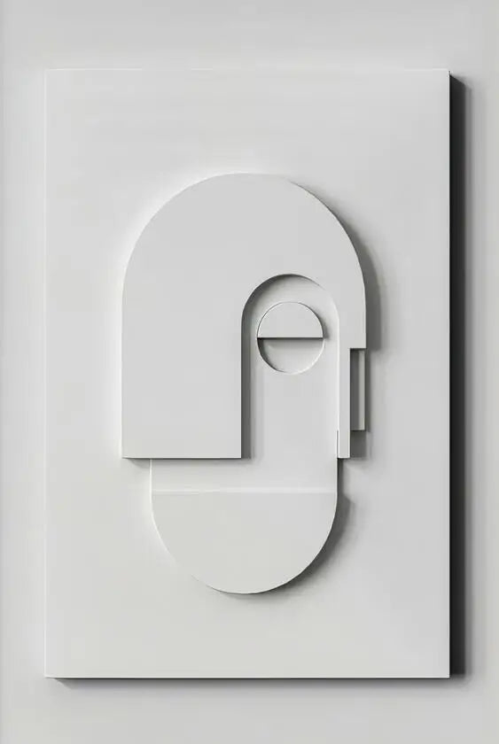 Abstract Minimalist 3D Design Wandkunst Feine Kunst Leinwanddrucke Bilder Für Moderne Wohnung Wohnzimmer Esszimmer Home Office Dekor | Karnz