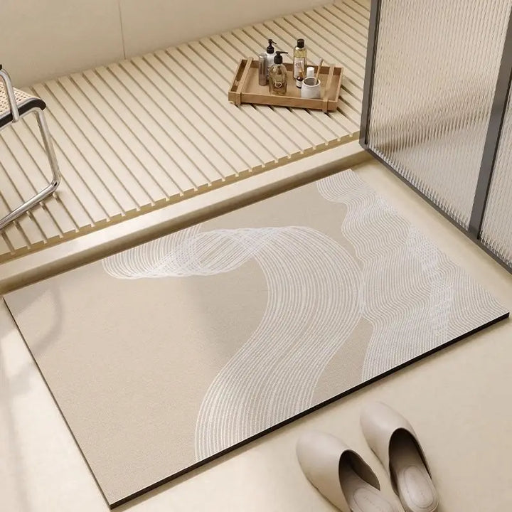 Karnz | rutschfeste Diatomit Badematte Küchenmatte Türmatte Duschmatte