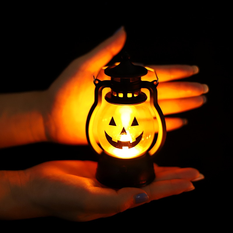 Mini Halloween gruselige Kürbis Hängelampe | Karnz