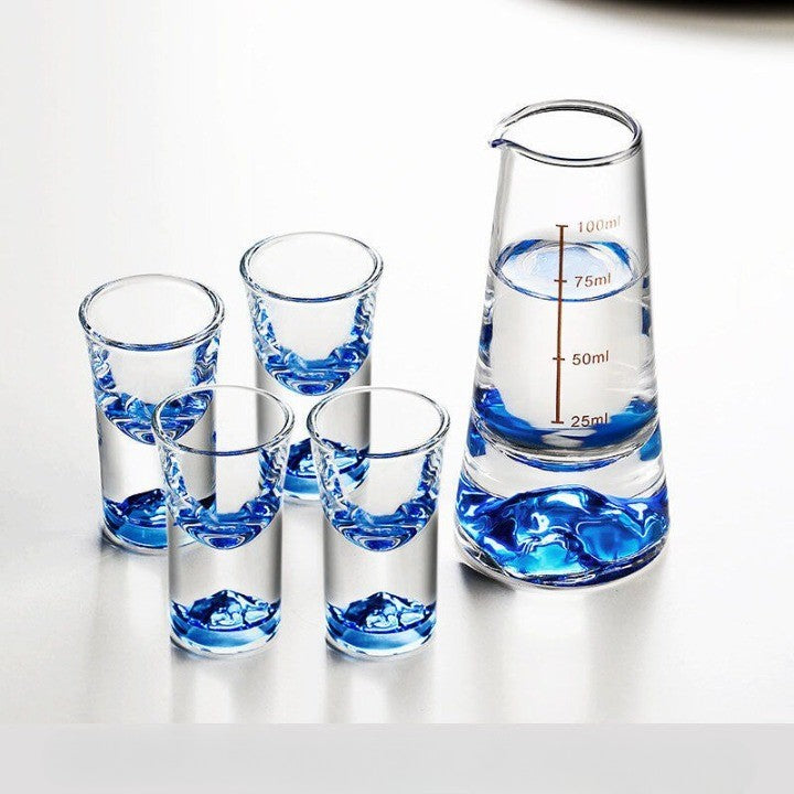 Japan Stil Karnzei-freies Bergglas Set | Karnz