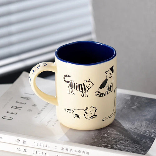 Bist du ein Katzen- oder ein Hundemenschen Kaffeebecher