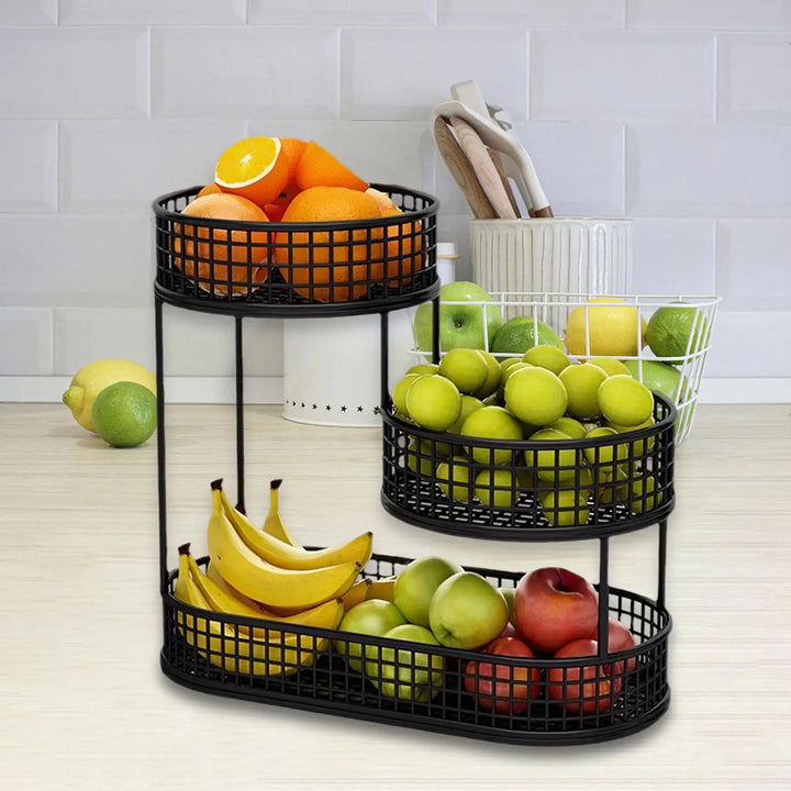 FruitElegance – Metall Drahtkorb für Obst & Gemüse Karnz