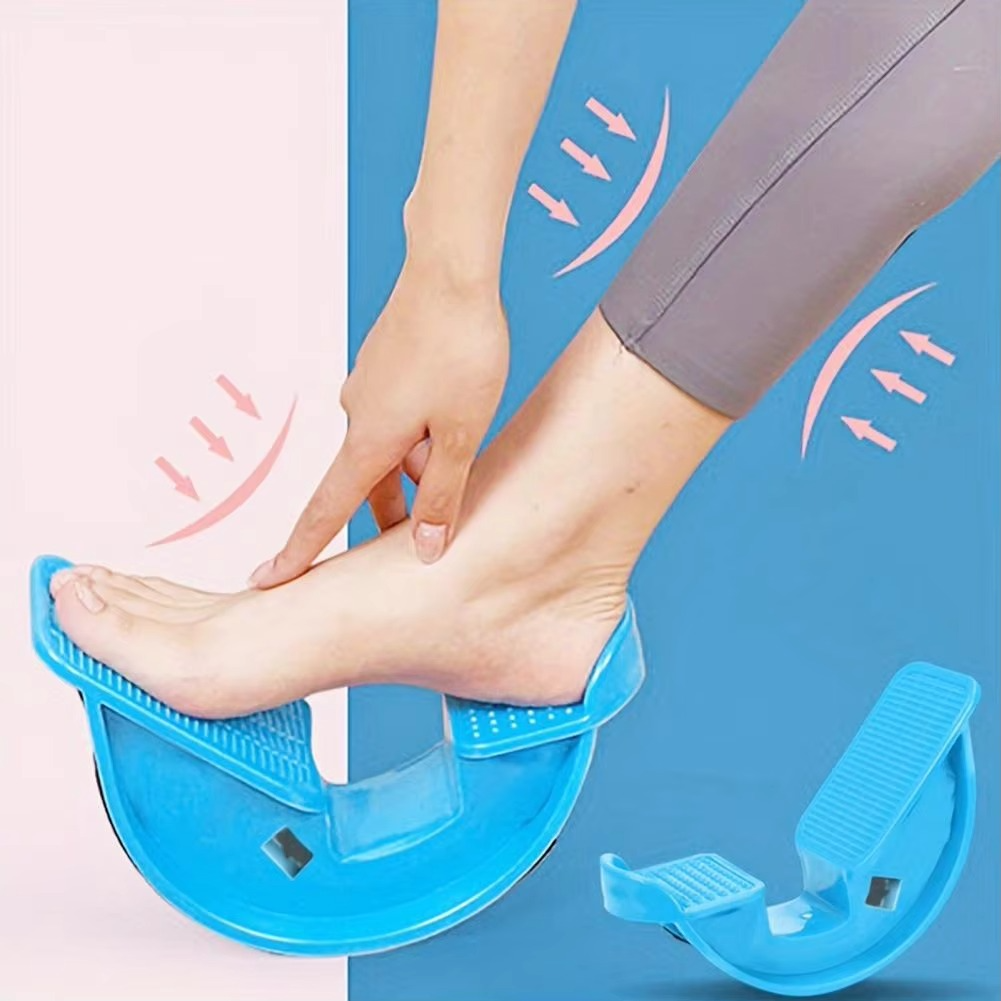 2er-Pack Fußwippen-Wadenstrecker zur Linderung von Plantarfasziitis, Achillessehnenentzündung, Knöchel- und Unterschenkelmuskelverspannungen, 27 x 13 cm große Schrägbretter