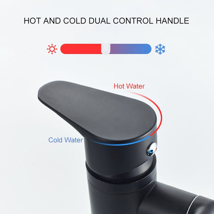 Drehender eleganter multifunktionaler montierter moderner Wasserhahn | Karnz