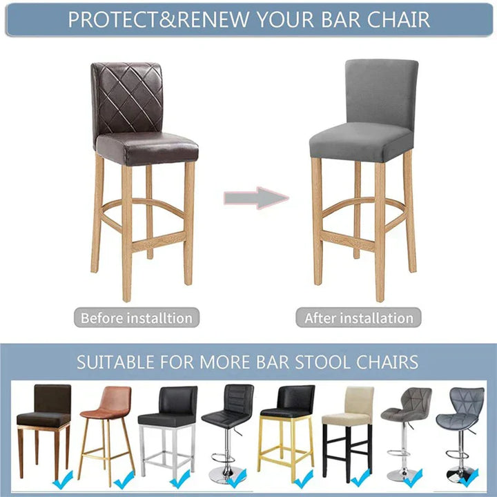 Barhocker Stretch Bezug