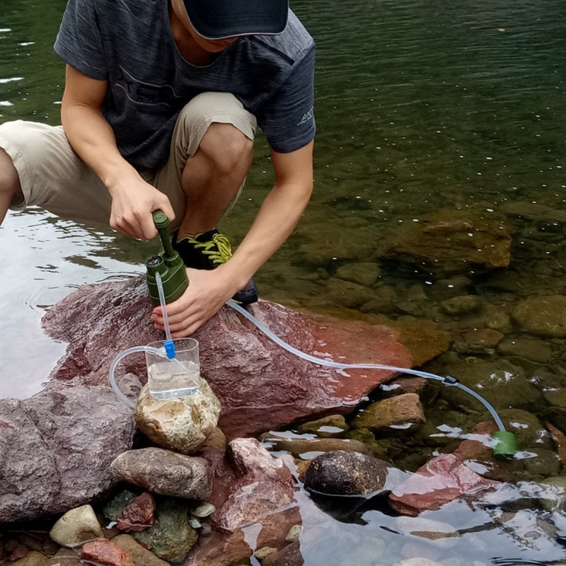 Outdoor Wasserfilter Camping Überlebenswerkzeug | Karnz