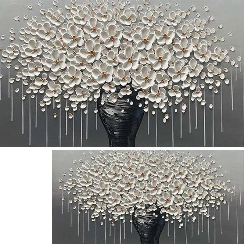 Moderne abstrakte Blumenbaum Wandkunst Fine Art Leinwanddrucke Große Größen Bilder Für Wohnzimmer Schlafzimmer Home Office Kunstdekoration | Karnz