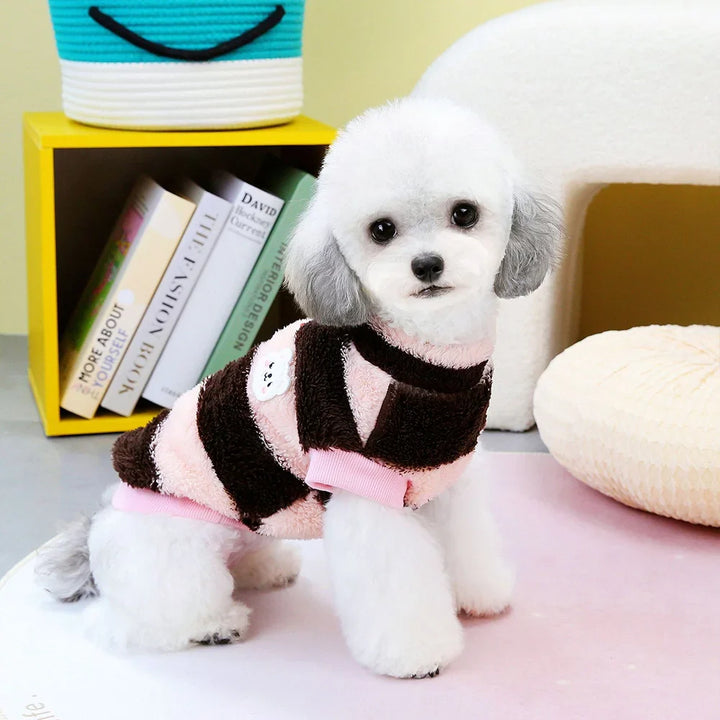 Wärmer Fleece-Hundepullover für kleine Hunde Karnz