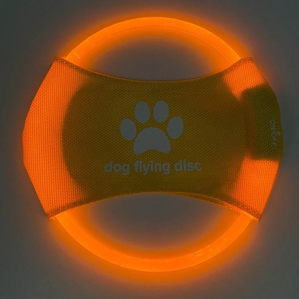 LED Frisbee für Hunde wiederaufladbar und wasserdicht Karnz