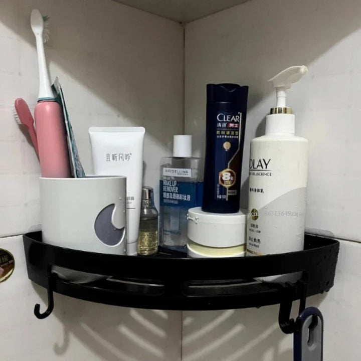AQUAFIX Selbstklebender Duschorganizer – Stark haftend, bohrfrei & wasserdicht Karnz