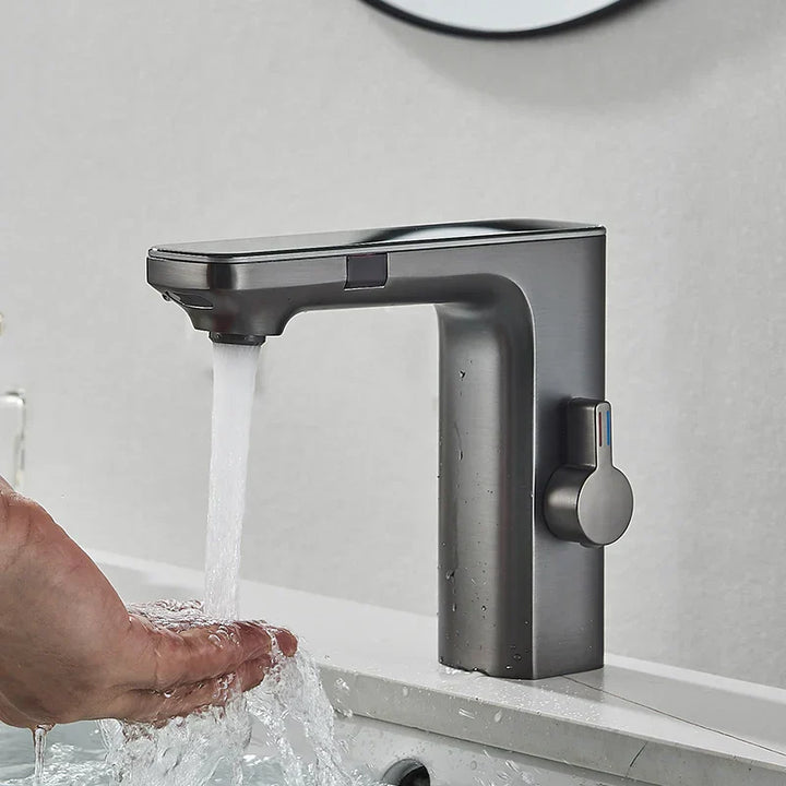 Smart Sensor Energiesparender Digitalanzeige Wasserhahn