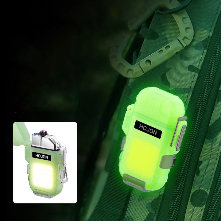 Karnz | Plasma Power wiederaufladbares transparentes Feuerzeug