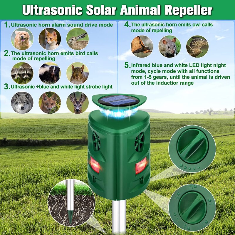 Karnz | Solar-Ultraschall-Repeller