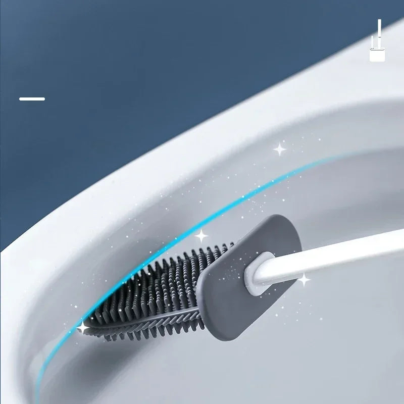FlexiClean Silikon WC-BürstenSet Karnz