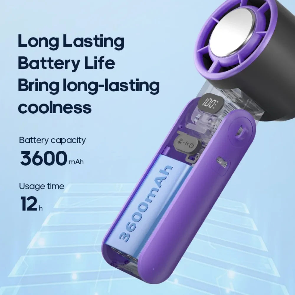 Blast Pocket Turbo Kühlender Tragbarer Mini Ventilator | Karnz