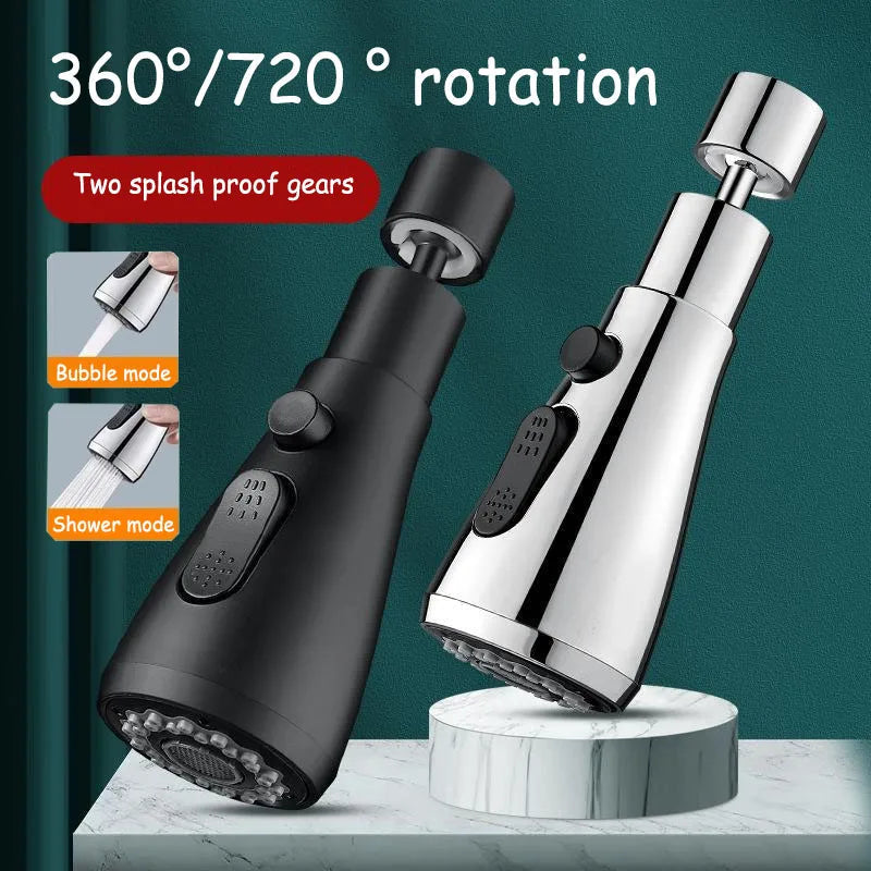 HydroFlex360 Küchenhahn-Aufsatz mit 360° Rotation | Karnz