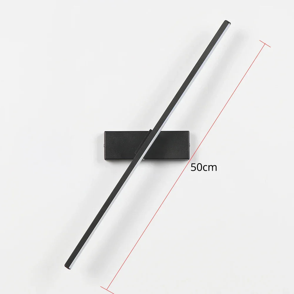 Karnz | AuroLite Verstellbare LED-Wandleuchte | 330° Schwenkbar | Modernes Design für Schlafzimmer & Wohnzimmer | Aluminium