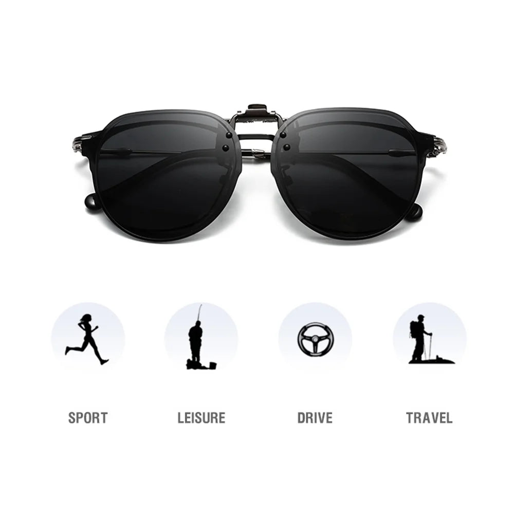 Polarisierte Clip-On Sonnenbrille | Karnz