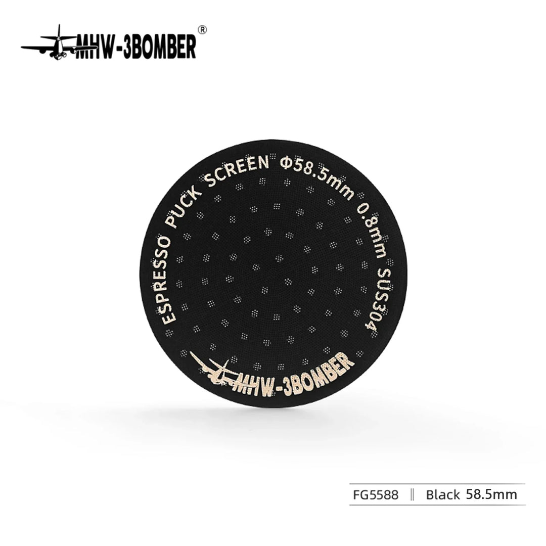 MHW-3BOMBER 51/53/58.5mm Espresso Puck Screen Doppel-Layer Metall Kaffee Wiederverwendbarer Filter
