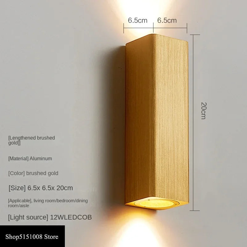 LumiGlow - Stilvolle LED-Wandlampe mit Warm- und Kaltlicht | Karnz