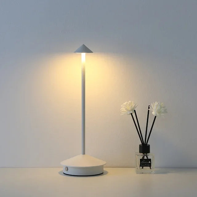 Karnz | Wiederaufladbare Tischlampe Kreative Esszimmer Touch Led Hotel Bar Kaffee Pina Pro Tischlampe Lampada Da Tavolo Dekorative Schreibtischlampe