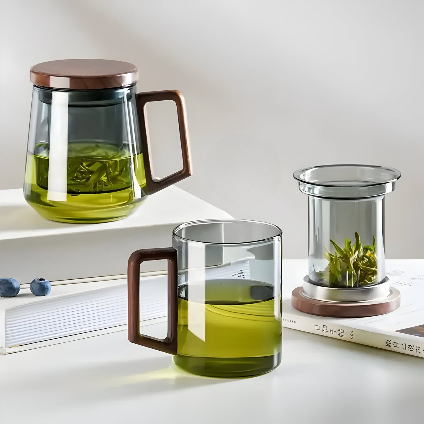 ArtisanBrew Cup – Hitzebeständige Teetasse aus Glas