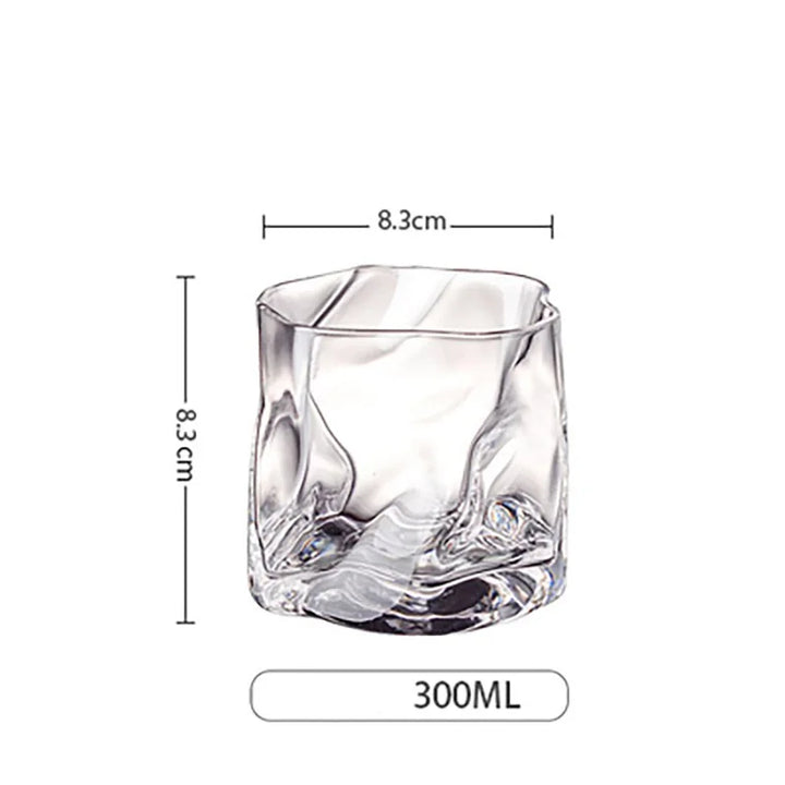 Texturiertes Whiskeyglas 2-teilige Set Karnz