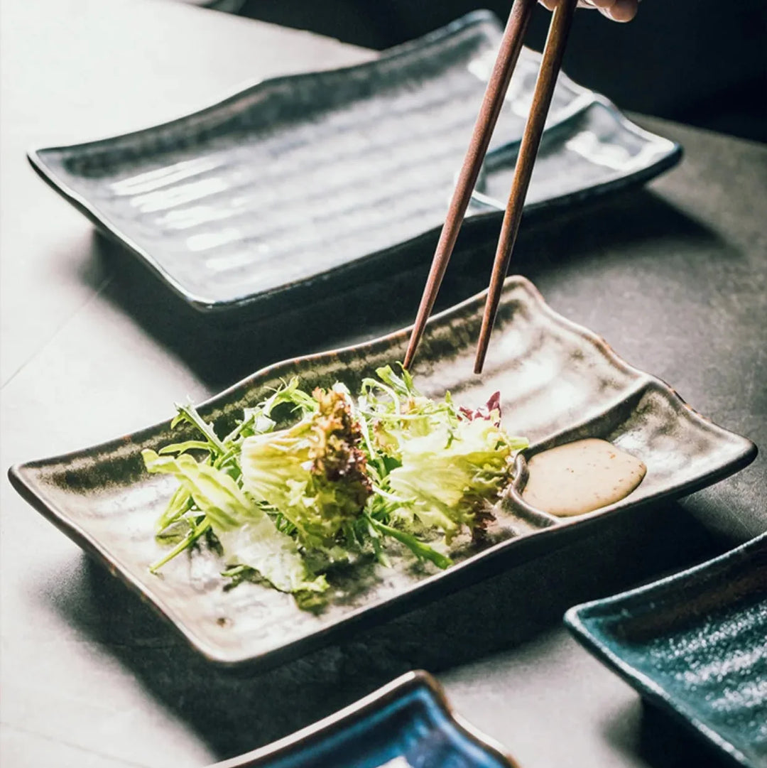 Artisan Keramische Sushi Teller Karnz