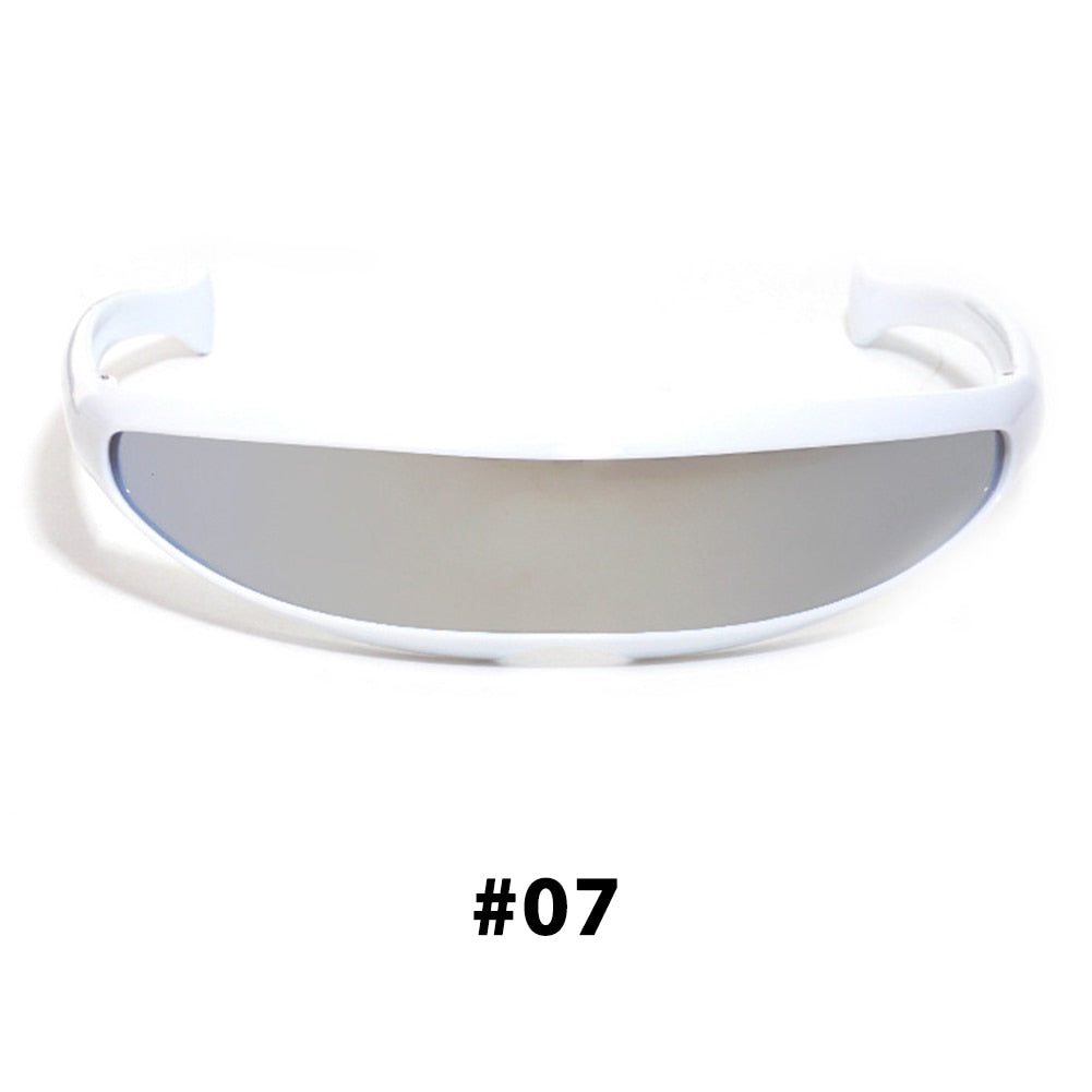 Karnz | Futuristische Cyborg Cosplay Sonnenbrille
