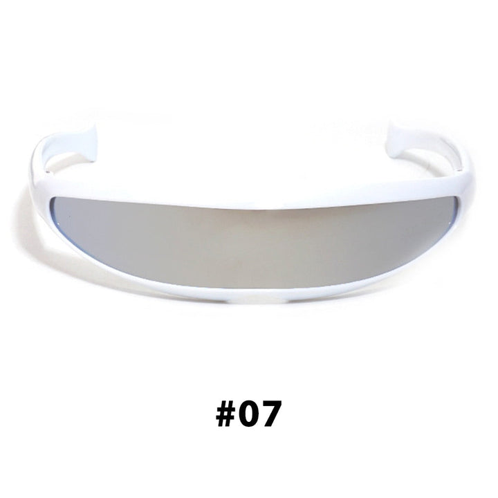 Karnz | Futuristische Cyborg Cosplay Sonnenbrille