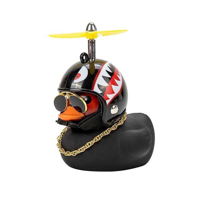 Sandsberg Enten Fahrradklingel mit Helm