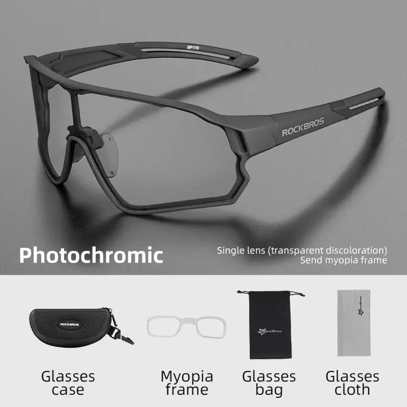 Fahrradbrille mit photochromen Gläsern | Karnz