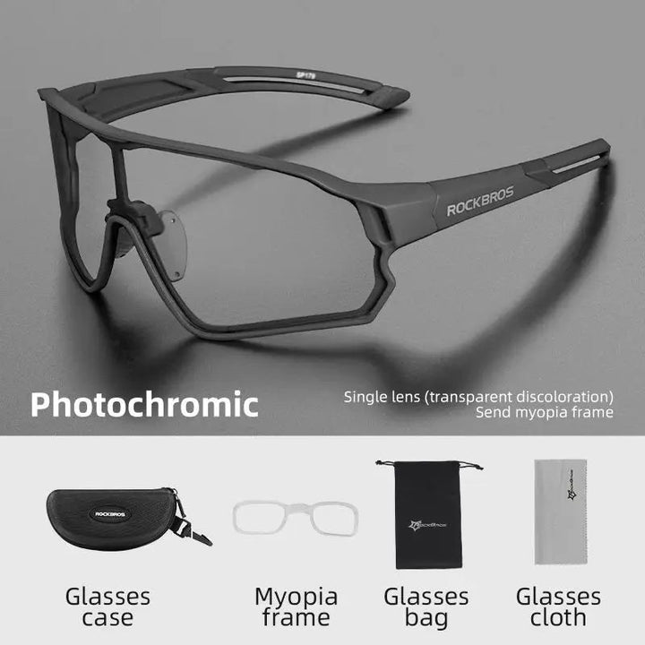 Fahrradbrille mit photochromen Gläsern | Karnz